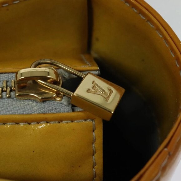 LOUIS VUITTON Monogram Vernis Columbus Tote Bag Gris M91028 LV Auth 136524 - Picture 12 of 16